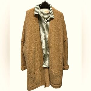 Free People Long Line Cardigan